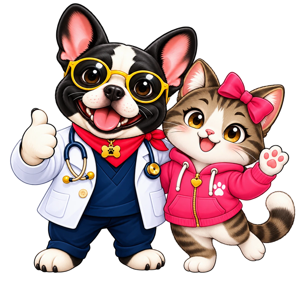 Buddy และ Meeko